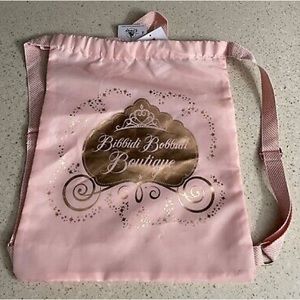 Disney Parks Backpack Bibbidi Bobbidi Boutique Pink Gold Bag/Backpack.